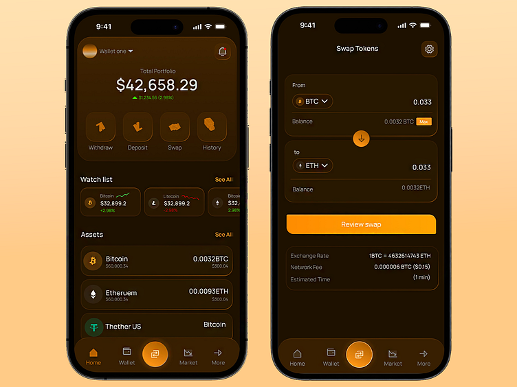 USDT冷钱包 - USDT冷钱包App v5.3.0更新：全新UI设计